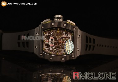 RICHARD MILLE RM011 SKELETON LIMITED EDITION CF/BLACK