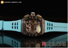 RICHARD MILLE RM011-03 SKELETON LIMITED EDITION CF/BLUE