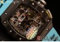 RICHARD MILLE RM011-03 SKELETON LIMITED EDITION CF/BLUE