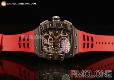 RICHARD MILLE RM011-03 SKELETON LIMITED EDITION CF/RED