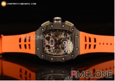 RICHARD MILLE RM011 SKELETON LIMITED EDITION CF/ORANGE