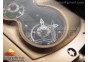 RM053 RG Fake Tourbillon Skeleton Dial on Black Rubber Strap A2824