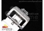 RM055 Forge Carbon Titanium Case KVF Best Edition Skeleton Dial White Inner Bezel on White Rubber Strap MIYOTA8215