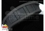 RM055 Forge Carbon Titanium Case KVF Best Edition Skeleton Dial White Inner Bezel on White Rubber Strap MIYOTA8215