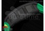 RM 059 Forge Carbon Green Inner Bezel Skeleton Dial on Green Rubber Strap 6T51