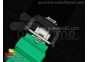 RM 059 Forge Carbon Green Inner Bezel Skeleton Dial on Green Rubber Strap 6T51