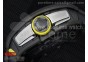 RM061 PVD RMF Green Inner Bezel Skeleton Dial on Black Rubber Strap MIYOTA9015