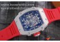 RICHARD MILLE RM27-01 SS/RED  SKELETON DIAL.MIYOTA8215