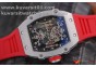 RICHARD MILLE RM27-01 SS/RED  SKELETON DIAL.MIYOTA8215