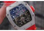 RICHARD MILLE RM27-01 SS/RED  SKELETON DIAL.MIYOTA8215