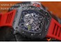 RICHARD MILLE 035-02 RAFAEL NADAL FORGE CARBON TITANIUM CASE. RED FROM KVF BEST EDITION MIYOTA8215