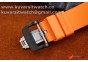 RICHARD MILLE 035-02 RAFAEL NADAL FORGE CARBON TITANIUM CASE. ORANGE FROM KVF BEST EDITION MIYOTA8215