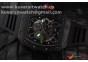 RICHARD MILLE 035-02 RAFAEL NADAL FORGE CARBON TITANIUM CASE. BLACK-RED FROM KVF BEST EDITION MIYOTA8215