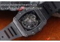 RICHARD MILLE 035-02 RAFAEL NADAL FORGE CARBON TITANIUM CASE. BLACK-RED FROM KVF BEST EDITION MIYOTA8215