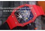 RICHARD MILLE 027-2 RED .N SKELETON DIAL.MIYOTA 6T51