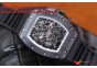 RICHARD MILLE 055 BLACK CERAMIC BEZEL SKELETON DIAL.MIYOTA8215