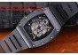 RICHARD MILLE 055 BLACK CERAMIC BEZEL SKELETON DIAL.MIYOTA8215