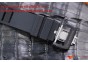 RICHARD MILLE 055 BLACK CERAMIC BEZEL SKELETON DIAL.MIYOTA8215