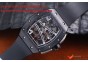 RICHARD MILLE 055 BLACK CERAMIC BEZEL SKELETON DIAL.MIYOTA8215