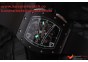 RICHARD MILLE 055 BLACK CERAMIC BEZEL SKELETON DIAL.MIYOTA8215