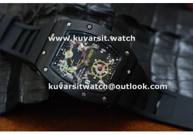 RICHARD MILLE RM036 PVD/BLACK ASIAN 23J MOVEMENT