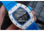 RICHARD MILLE SKELETON BLUE/WHITE MIYOTA9015