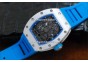 RICHARD MILLE SKELETON BLUE/WHITE MIYOTA9015