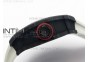 RM035-02 Forged Carbon Case V2 KVF Best Edition Skeleton Dial Red Crown on White Rubber Strap MIYOTA8215