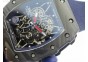 RM035-01 Forged Carbon Case V2 KVF Best Edition Skeleton Dial Blue Crown on Blue Nylon Strap MIYOTA8215