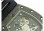 RM011 Black Ceramic/DLC RMF Black Crown on Black Rubber Strap A7750