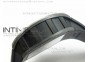 RM061 Real Black Ceramic KVF Black Inner Bezel Skeleton Dial on Black Rubber Strap MIYOTA8215