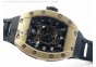 RM022 RG Skeleton Dial on Black Rubber Strap MIYOTA 9015