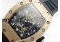 RM022 RG Skeleton Dial on Black Rubber Strap MIYOTA 9015