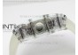 RM056 RMF White Inner Bezel Skeleton Dial on transparent Rubber Strap MIYOTA9015