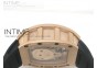 RICHARD MILLE Gold Dial RG A23J on Black Rubber Strap