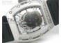 RICHARD MILLE SS Silver Dial A23J on Black Rubber Strap