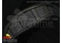 RM 19-01 Tourbillon PVD Full Paved Diamonds Case Skeleton Spider Dial on Black Rubber Strap 6T51