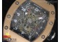 RM022 RG Skeleton Dial on Black Rubber Strap MIYOTA 9015