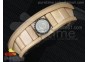 RM022 RG Skeleton Dial on Black Rubber Strap MIYOTA 9015