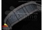 RM035-02 PSG Football Club Forged Carbon Caseback KVF Best Edition Skeleton Dial on Black Racing Rubber Strap MIYOTA8215