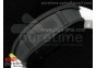 RM038 PVD White Inner Bezel Skeleton Dial on White Rubber Strap Jap Quartz