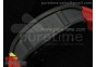 RM038 PVD Red Inner Bezel Skeleton Dial on Red Rubber Strap Jap Quartz