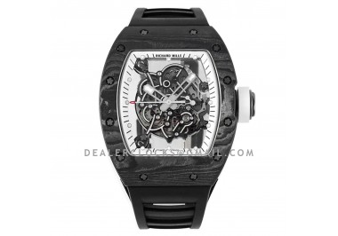 RM 055 Bubba Watson Americas Edition White Legend in NTPT on Black Rubber Strap