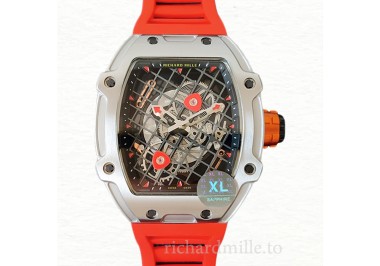 Richard Mille RM27-04 Men Mechanical Stainless Steel Rubber Band