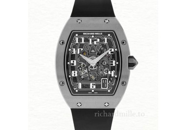 Richard Mille RM 67-01 Black Dial Men’s Rubber Band Automatic