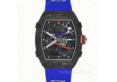 Richard Mille RM 67-02 Transparent Dial Men’s Strap Watch