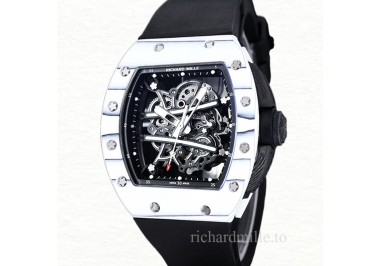 Richard Mille RM 61-01 Automatic Men Ceramics Bezel Transparent Dial