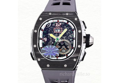 Richard Mille RM 62-01 Automatic Men Rubber Band Carbon Fiber