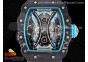 RM 53-01 Real Tourbillon Pablo Mac Donough JBF Best Edition on Blue Rubber Strap V2