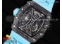 RM 53-01 Real Tourbillon Pablo Mac Donough JBF Best Edition on Blue Rubber Strap V2